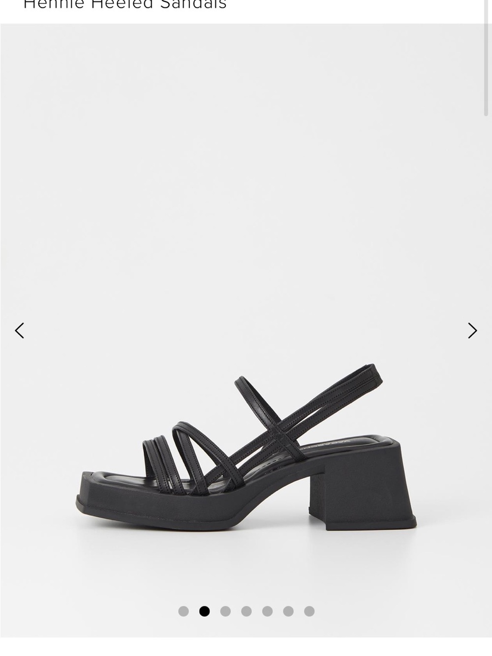 Vagabond Hennie heel sandals